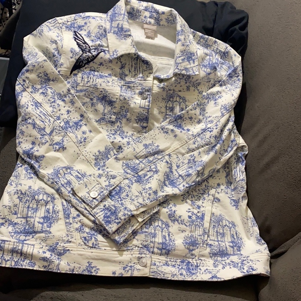 Chico’s denim jacket